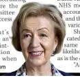  ?? ?? GRILLED Andrea Leadsom