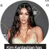  ?? ?? Kim Kardashian has opened up about her psoriasis struggles