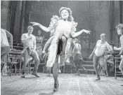  ??  ?? Amber Gray and the original Broadway cast of“Hadestown.” The musical will make its South Florida debut when the national tour plays the Arsht Center in Miami September 28-October 3, 2021.