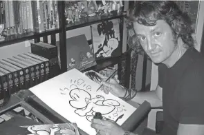  ?? COURTESY JEFF SMITH ?? Jeff Smith, the cartoonist who co-founded Cartoon Crossroads Columbus.