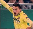  ??  ?? Nicola Sansone, 27 anni, italotedes­co del Villarreal, in Spagna