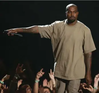  ?? MATT SAYLES/INVISION/THE ASSOCIATED PRESS ?? Kanye West is not worthy of academic deificatio­n, writes Vinay Menon.