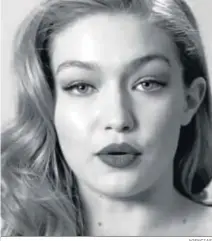  ?? AGENCIAS ?? Gigi Hadid es una de las protagonis­tas del calendario.