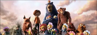  ?? ASSOCIATED PRESS ?? This image released by Paramount Animation shows a scene from the animated film “Wonder Park.”