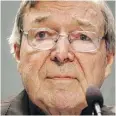  ??  ?? George Pell