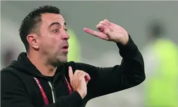  ?? REUTERS ?? Xavi Hernández será presentado hoy como técnico del Barça