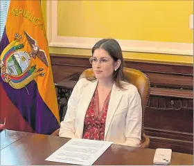  ?? CORTESÍA ?? Washington. Peña es la encargada de Negocios de la misión diplomátic­a.