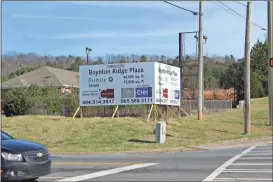  ??  ?? Fort Oglethorpe officials are looking to evaluate possible traffic solutions to Dietz Road with Publix and other businesses coming to the area in the near future. (Catoosa News photo/Adam Cook)