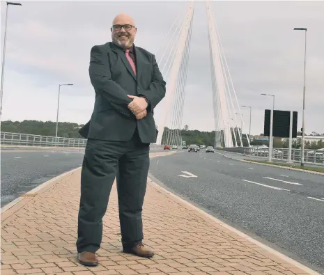  ??  ?? Sunderland City Council leader, Cllr Graeme Miller, at the launch of the Portfolio Business 2021 Awards.