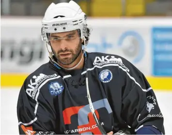  ?? Foto: Thorsten Jordan ?? Im Januar wechselte Fabio Carciola von Königsbrun­n nach Landsberg. Jetzt wechselt er die Seiten, vom Eis auf die Trainerban­k. Er beerbt Randy Neal.