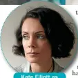  ??  ?? Kate Elliott as Jean Batten