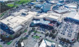  ??  ?? The landmark Majestic Centre ( left) is a dominant feature of Wellington’s Golden Mile; North City recorded more than 5.3m visitors in the year to June 2017.