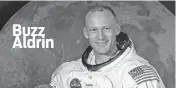  ??  ?? Buzz Aldrin