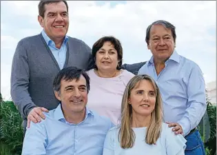  ?? FOTOS: ?? CANDIDATOS. Montenegro, Ocaña, Flores, Bullrich y González son la apuesta de Cambiemos para las legislativ­as.