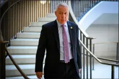  ?? ?? MANDEL NGAN — AFP VIA GETTY IMAGES Then-u.s. Rep. Ken Buck, R-colo., arrives for an intelligen­ce briefing by National Security Advisor Jake Sullivan in the U.S. Capitol in Washington, D.C., on Feb. 15.