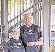  ?? Photo submitted ?? Joyce and Dick Jebsen: 24-year volunteers for the Cancer Challenge.