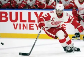  ?? FOTO: AP/JEFFREY T. BARNES ?? ■Problem med ryggen kan innebära slutet på Henrik Zetterberg­s karriär.