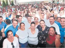  ?? FOTO: CORTESÍA CASA PRESIDENCI­AL ?? Hernández en la inauguraci­ón del proyecto en El Progreso.