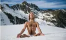  ?? Photograph: Ben Evans/Alamy Stock ?? ‘Ice man’ Wim Hof’s method encourages cycles of controlled hyperventi­lation, meditation and exposure to cold to trigger positive immune system changes.