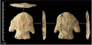  ?? Courtesy photo ?? Archeologi­sts recovered “tens of thousands” of artifacts during a recent excavation in Fayettevil­le, the bulk of which date back to the Middle to Late Archaic period, 6,000 to 1,000 years ago. Hunter-gatherers came to the area to quarry resources for...