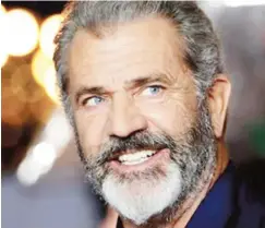 ?? PHOTO: ?? Mel Gibson John Phillips/Getty Images
