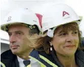  ??  ?? Henri Proglio et Anne Lauvergeon.