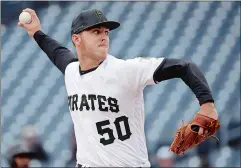  ?? GENE J. PUSKAR/AP PHOTO ?? In this April 25, 2019, file photo, Pittsburgh Pirates pitcher Jameson Taillon delivers during a game against the Arizona Diamondbac­ks in Pittsburgh.