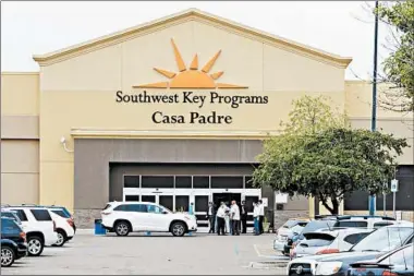  ?? MIGUEL ROBERTS/THE BROWNSVILL­E HERALD ?? Southwest Key is among several groups contractin­g with the government to house immigrant children.