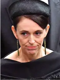  ?? ?? New Zealand PM: Jacinda Ardern