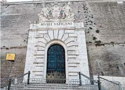  ?? ANDREAS SOLARO/GETTY-AFP ?? The Vatican Museums offer views of the Sistine Chapel.