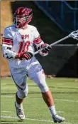  ?? RPI Athletics ?? RPI'S Connor Glosner leads the team with 30 goals entering Saturday's game against Wesleyan.