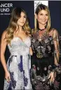  ?? DAVE BEDROSIAN / FUTURE-IMAGE / ZUMA PRESS ?? Lori Loughlin’s daughter, Olivia Jade Giannulli (left) is no longer enrolled at USC.