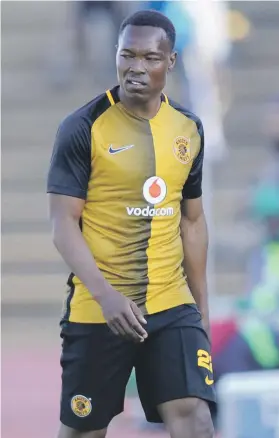  ?? Picture: Backpagepi­x ?? AMBITIOUS. Philani Zulu has nothing but silverware on his mind since joining Kaizer Chiefs from Maritzburg United.