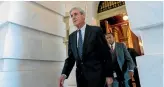  ??  ?? Special Counsel Robert Mueller is focusing on ties between the Trump campaign and Russia.