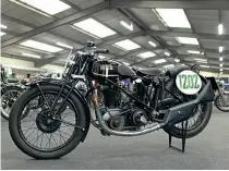  ?? ?? Super-rare 1931 Vincent-HRD was the subject of spirited bidding, before being bought by a UK-based enthusiast, who has promised us a ride on it.