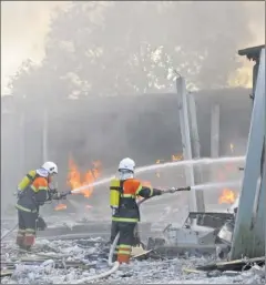  ??  ?? Det kostede et kærestepar livet, da en ulovligt produktion­slager med fyrværkeri eksplodere­de i oktober 2011.