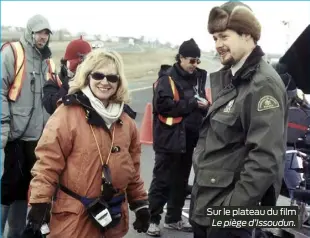  ?? ?? Sur le plateau du film
Le piège d’Issoudun.