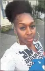  ?? Jamal Dunmore / Contribute­d photo ?? Shernetta Dunmore, 35, of Stamford, was killed by gunfire while celebratin­g the close of Summer with friends in an East Side parking lot early Sunday morning.