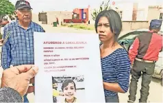  ??  ?? alondra de 9 años desapareci­ó en septiembre del 2017