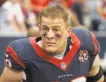  ?? Dave Einsel / Associated Press 2012 ?? J.J. Watt’s twoyear contract with the Cardinals reportedly is worth $31 million.