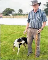  ?? PICTURE / SUPPLIED ?? LEGGING IT: Merv Cameron and Roy won the Lyn Harvey Cup in the final of the Northland Field Days sheep dog trial in Dargaville last weekend.