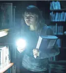  ?? DANA STARBARD/SCREEN GEMS ?? Joey King plays a young woman whose research into paranormal activity brings her a little too close to it in “Slender Man.”