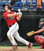  ?? File photo by Jerry Silberman / risportsph­oto.com ?? Jake Mather and the Coventry Little League all-star team dropped a 3-1 decision to Houston at the Little League World Series.