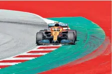  ??  ?? McLaren driver Lando Norris Sunday, Sky Sports F1, 1.00pm