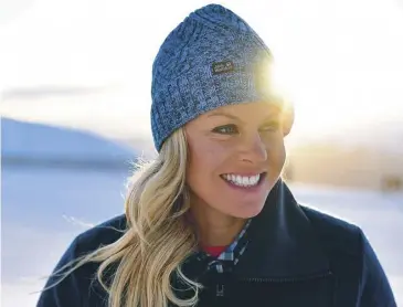  ?? Photograph­s: PA ?? Chemmy Alcott is relishing family life, main; competing at the 2014 Olympic Games in Sochi, inset below