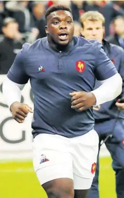  ?? Photo Midi Olympique - Patrick Derewiany ?? Demba Bamba, pourrait faire sa première apparition avec les Bleus samedi.