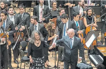  ??  ?? Con sede habitual en el Teatro Colón desde 2014, el Festival Barenboim se instaló en el CCK.