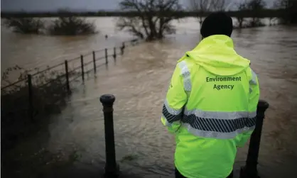  ??  ?? The Environmen­t Agency’s roles include protecting the country from floods. Photograph: Peter Macdiarmid/Getty Images