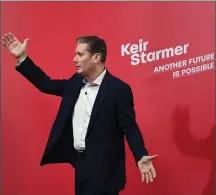  ??  ?? Sir Keir Starmer is calling for a Constituti­onal Convention