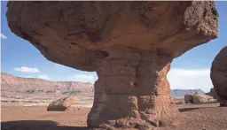  ??  ?? Balanced Rock at Lees Ferry in Glen Canyon National Recreation Area.